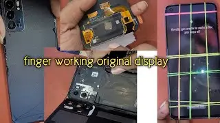 Oppo Reno6 5G Original fingerprint working display | Replace