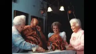 the dining room #grandparents #cooking #dinnertime #seafood #freakies #florida #weird #weirdcore