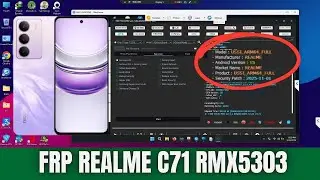 FRP Realme C71 (RMX5303) Unisoc T7250 New Security 2025 November USB Only | TSM Pro