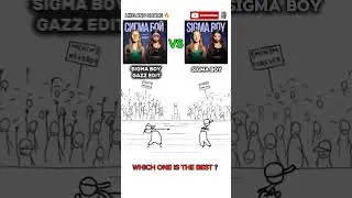 Sigma boy vs sigma boy GAZZ edit #Phonk #funk #bass #bassboosted #song #music #foryou