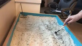 How I dry out my wet sand tray