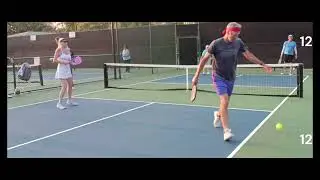Pickleball Mixed Doubles Social. KC & Carla vs Mike & Sheryl