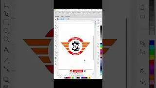 Logo design editing by using Corel draw #shorts #coreldraw