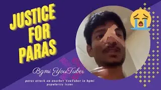 Paras Attack in Daku villain yt 😨 | Justice for Paras | #pubgmobile  | Tamil |