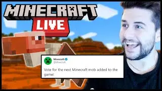 Minecon 2020 ANNOUNCED! Vote For The NEXT Mob In Game (Minecraft Live)