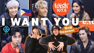 I WANT YOU by SB19🇵🇭 on Wish Bus LIVE😍 | talkative REVIEW | MY RnB heart is in LOVE!!!! ❤️🔥😍🇵🇭