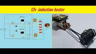 simple induction heater ساخت هیتر القایی