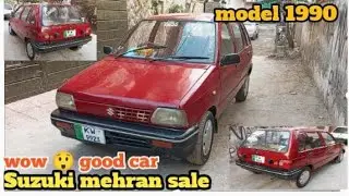 Model 1990 Suzuki mehran for sale CNG wok urgent urgent sale 0346-5101495 good car