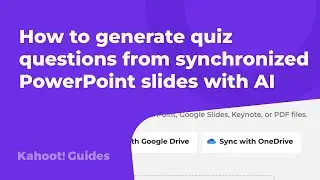 Как создавать вопросы теста из синхронизированных слайдов PowerPoint с помощью ИИ