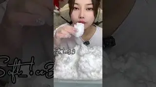FRESH SOFT FROST BITES 😋 #frosts #ice #freezerfrost #icebites #whiteice #softice #iceasmr