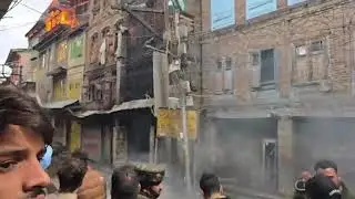 Live from down town Srinagar. 