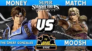 Smash Ultimate Tournament $50 Money Match - Moosh (Simon) vs Great Gonzales (Richter) - CNB-Airs 165