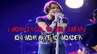 Miley Cyrus Scars Karaoke (HD)