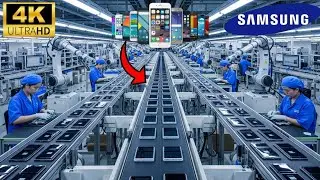 Inside the Samsung Smartphone Factory &ndash; How Millions of Phones Are Built by Robots (Full Process)