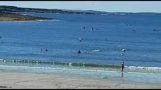 perfect day here at White Strand Beach Miltown Malbay.  #clarewatersports #clarekayakhire