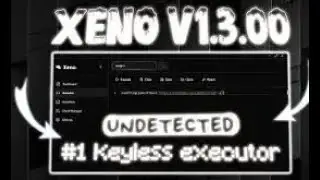 Xeno executor v1.3.0a BETA | Обзор новой BETA версии с новым UI | Roblox