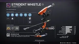 Destiny 2 Strident whistle 24kill