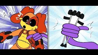 Dogday x Catnap time to go to school | Poppy Playtime  Comic Dub