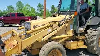 GovDeals: Ford Backhoe 655C