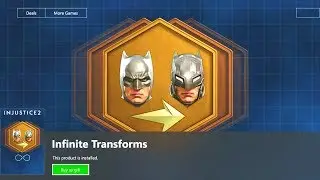 Injustice 2 Legendary Edition - INFINITE Gear Transforms