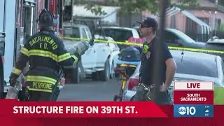 House fire in South Sacramento
