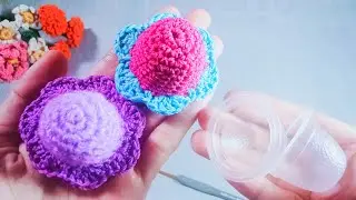 how to crochet keychain mini hat