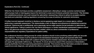 Optometric Technician Certification Exam  OT  Free Practice Test And Answers Updated