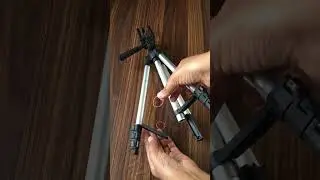 Repair Broken Tripod Mobile/Camera Stand At Home With Help Of Rubber Band #diy #tripod #repair