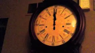 Howard miller grandfather clock chiming midnight
