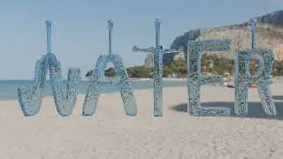 Water Text (Blender Animation)