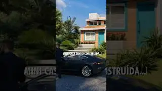 Mini casa 20m2 sendo constru&iacute;da por uma cliente!! Que orgulho 😍 #minicasa #20m2