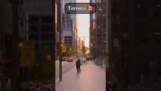 Toronto Street view 🇨🇦📸