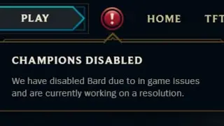 The Reason Why Bard Got Disabled!
