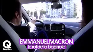 La bagnole n'a plus de secrets pour Emmanuel Macron