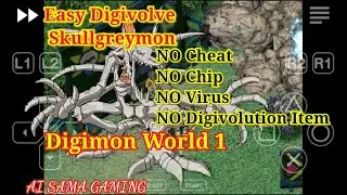 How To Digivolve To Skullgreymon!! Easy Digivolve To Skullgreymon Digimon World 1