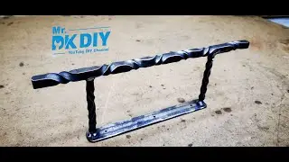 Behind The scenes / How to Twist Square Bar with Map Gas torch #shorts