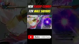 🔥 New Flashy Combo For Male Saiyans 🔥🔥🔥