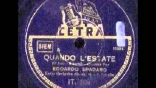 Odoardo Spadaro - Quando l'estate (con testo)