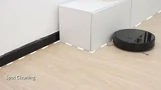 Robot vacuum cleaner Liectroux C7, Wet And Dry Mop, With Central Brush, Carpet Boost, Floating Brush