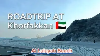 Al Luluyah Beach in Khorfakkan Sharjah