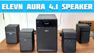 Elevn Aura 4.1 Home Theater | Bluetooth Home Theatre | Unboxing Installation & Sound Test