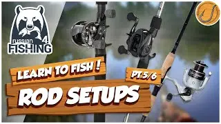 Learn to Fish IRL with RF4! (pt.5/6 - Rod Setups) | Russian Fishing 4