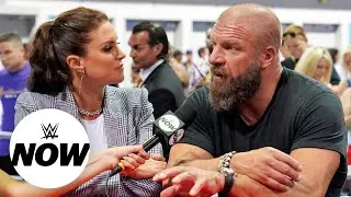 Triple H & Stephanie McMahon on WWE’s presence at VidCon: WWE Now