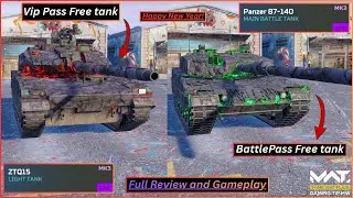 🔥ZTQ15 And PANZER 87-140 - New Battlepass Tank Review & Gameplay 🔥MWT: Tank Battles