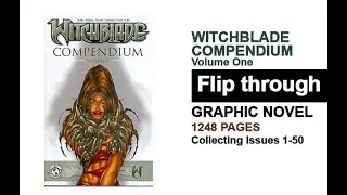 Witchblade Compendium Volume I Graphic Novel Flip Through - Michael Turner