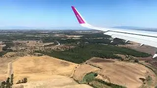 Wizz Air - Landing in Rome
