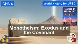 Ch3.4 THE ORIGINS OF JUDAISM | Monotheism, Abraham's Migration & Canaan | #UPSCWorldHistory