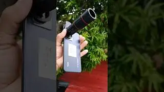 Apexel 18x telephoto zoom lens for mobile #apexel #18x #telephotolens #animalshorts #mobilelens