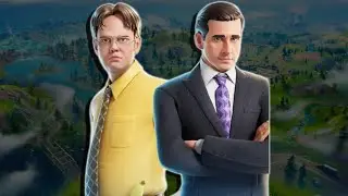 The office in Fortnite Live stream