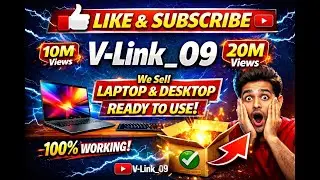 100% Tested Laptop & Desktop Ready To Use | Tech Vlog Hindi | V-Link_09